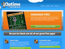 Tablet Screenshot of optimesoftware.com